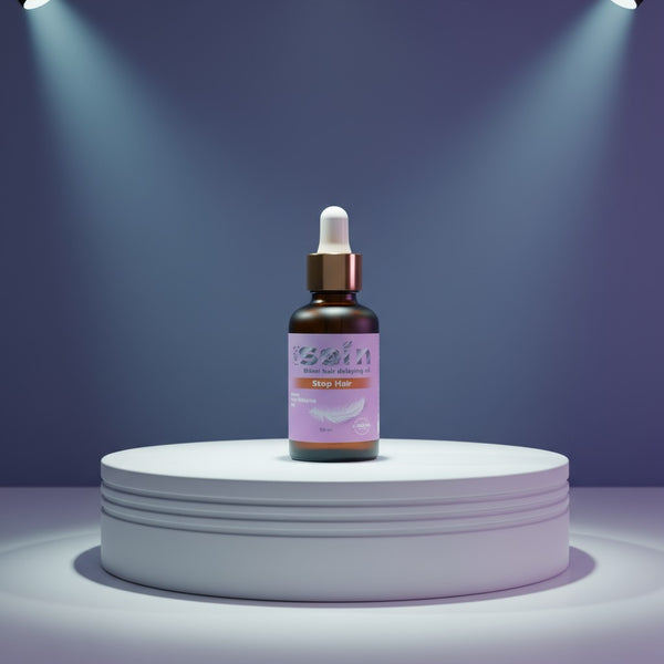 زيت تأخير نمو الشعر بزيت السعد والترمس Fem Soin Hair-Growth Delay Oil